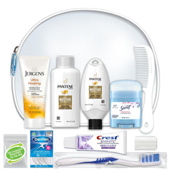 Convenience Kits International Women's Deluxe 10-Piece Kit front view for organized travel.