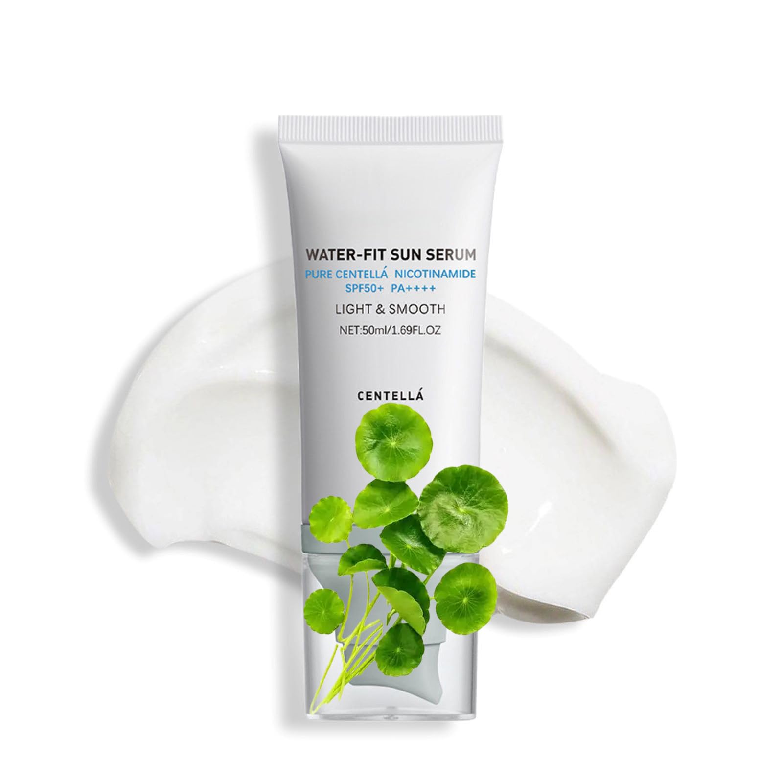 Conversionh Centella Sunscreen packaging highlights natural ingredients and protection.