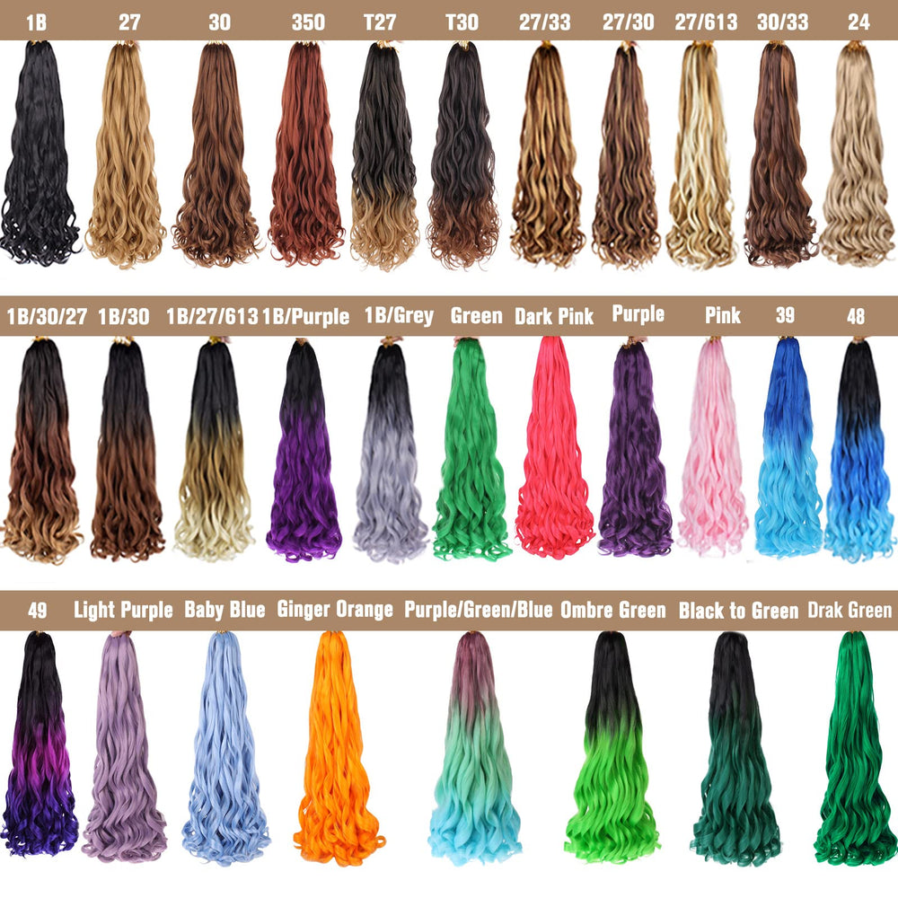 COOKOO 22-inch length offers versatile styles from box braids to boho twists.