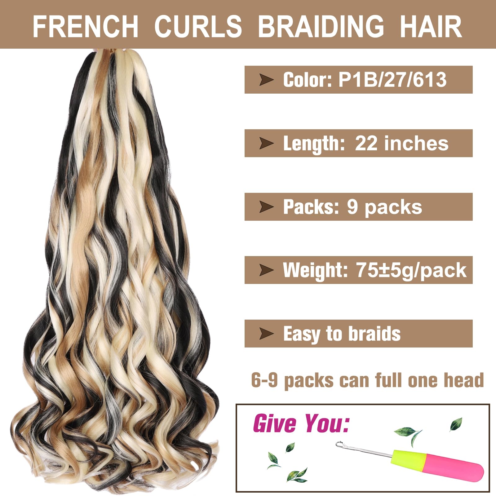COOKOO loose-wave ends add soft volume for natural-looking protective styles.