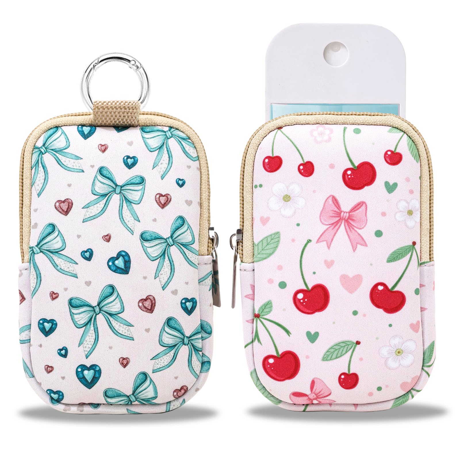COOKOOKY travel sanitizer bag keeps your bottle secure during trips