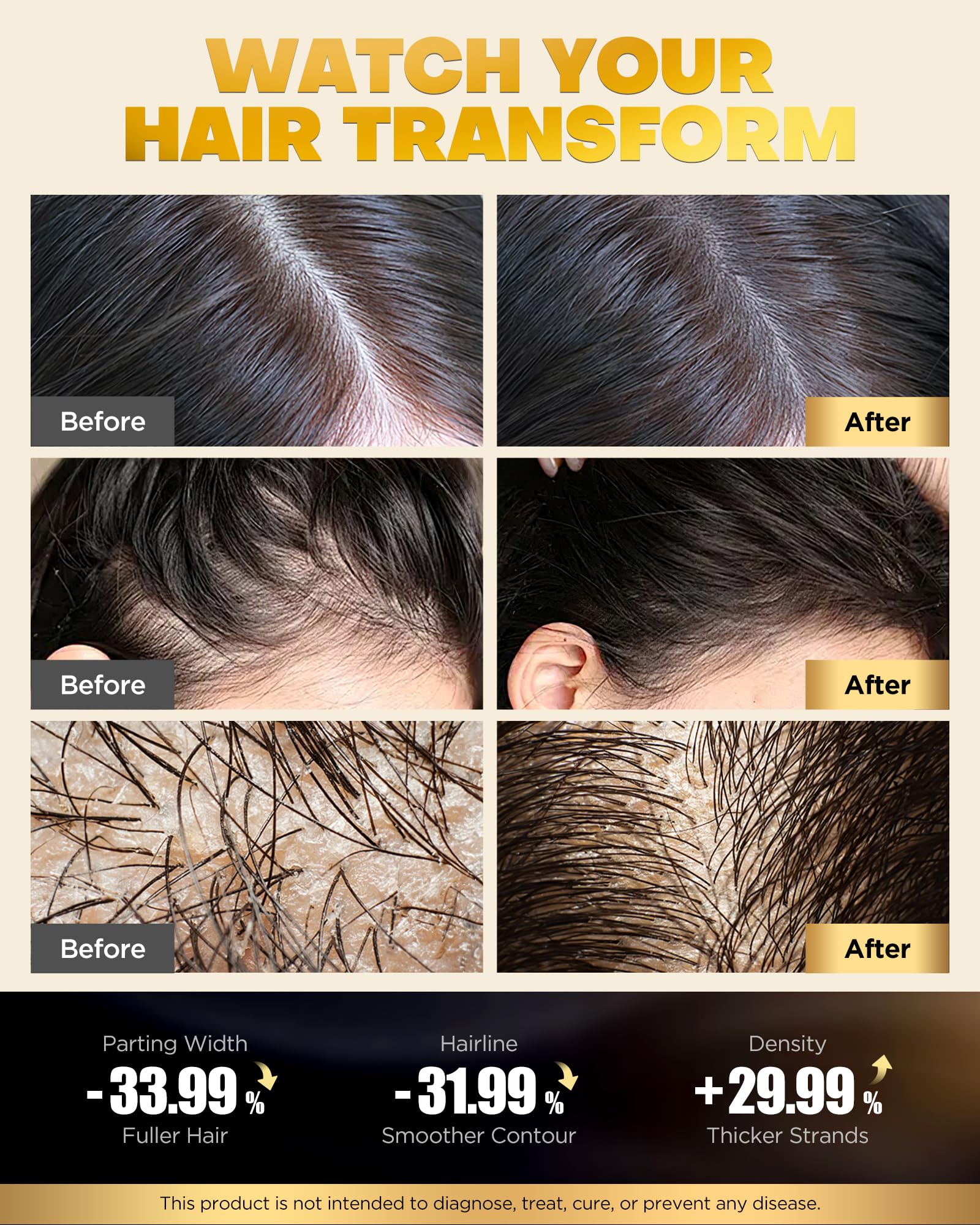 COOLKESI onion extract hair care application showing scalp soothing potential.