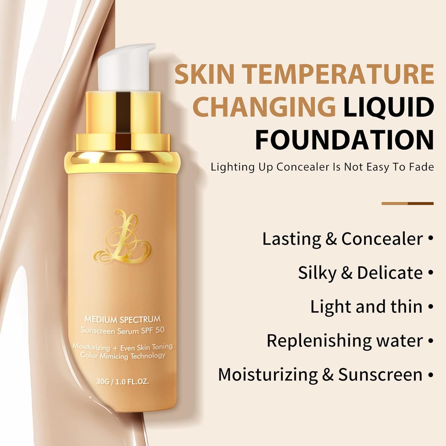 Coolord SPF 50+ protection visual on skin highlights sun-safe daily wear.