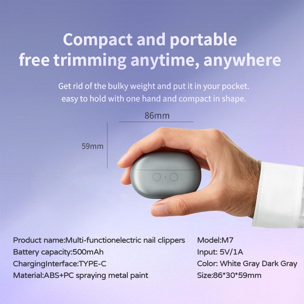 Coolord Easy Clip Nail Clippers two gears for adjustable trimming
