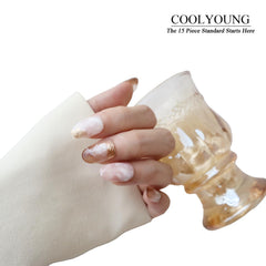 COOLYOUNG nails come in S/M/L for adaptive fit and comfort.