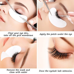 COOSKIN eye gel patches measure about 3 by 1 inches for versatile fit.