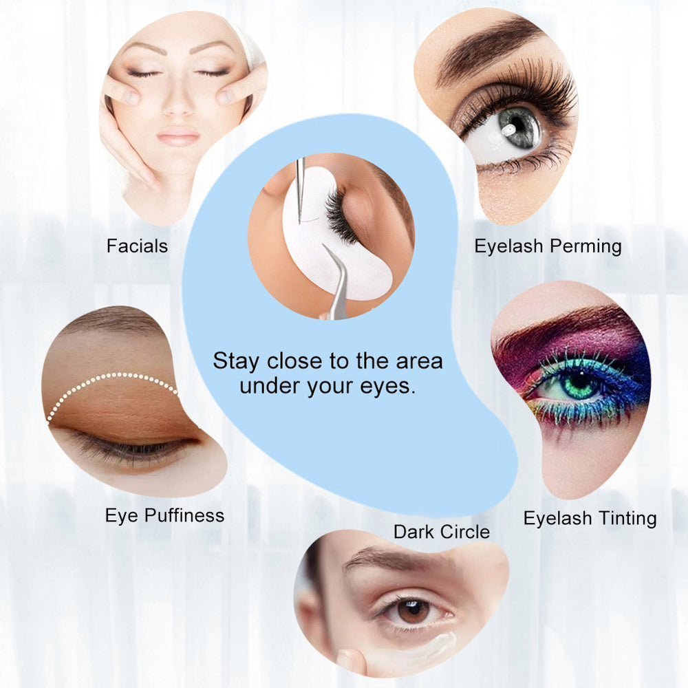 COOSKIN eye gel patches packaged two per foil bag for cleanliness.