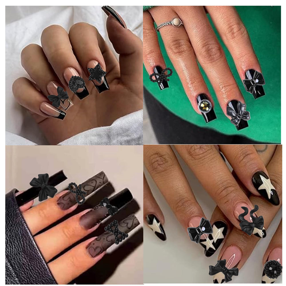 COOSLIM star charms sparkle for trendy nail designs.