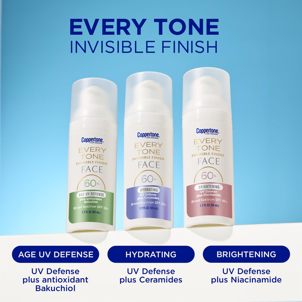 Coppertone Every Tone universal shade for all skin tones