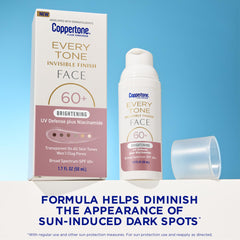Coppertone Every Tone pump applying smoothly for daily SPF protection.