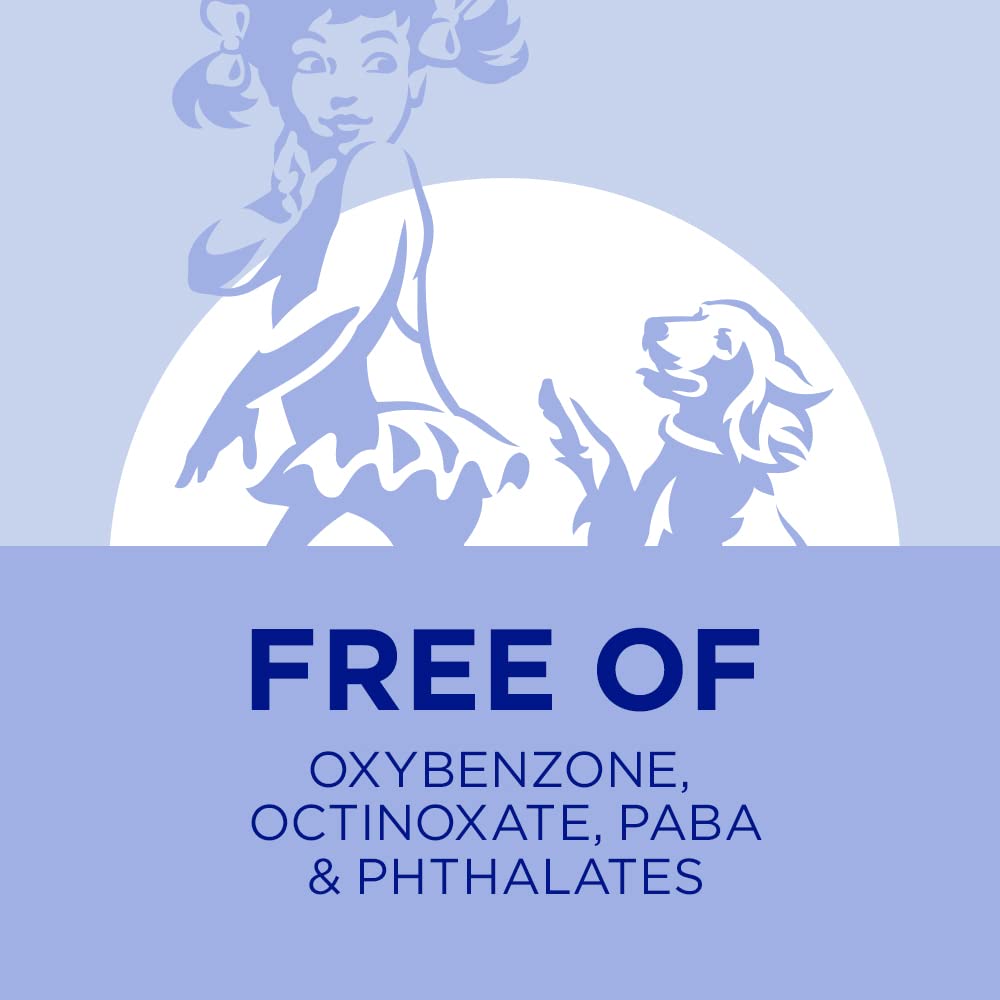Coppertone Every Tone sunscreen spray demonstrates universal tone blending.