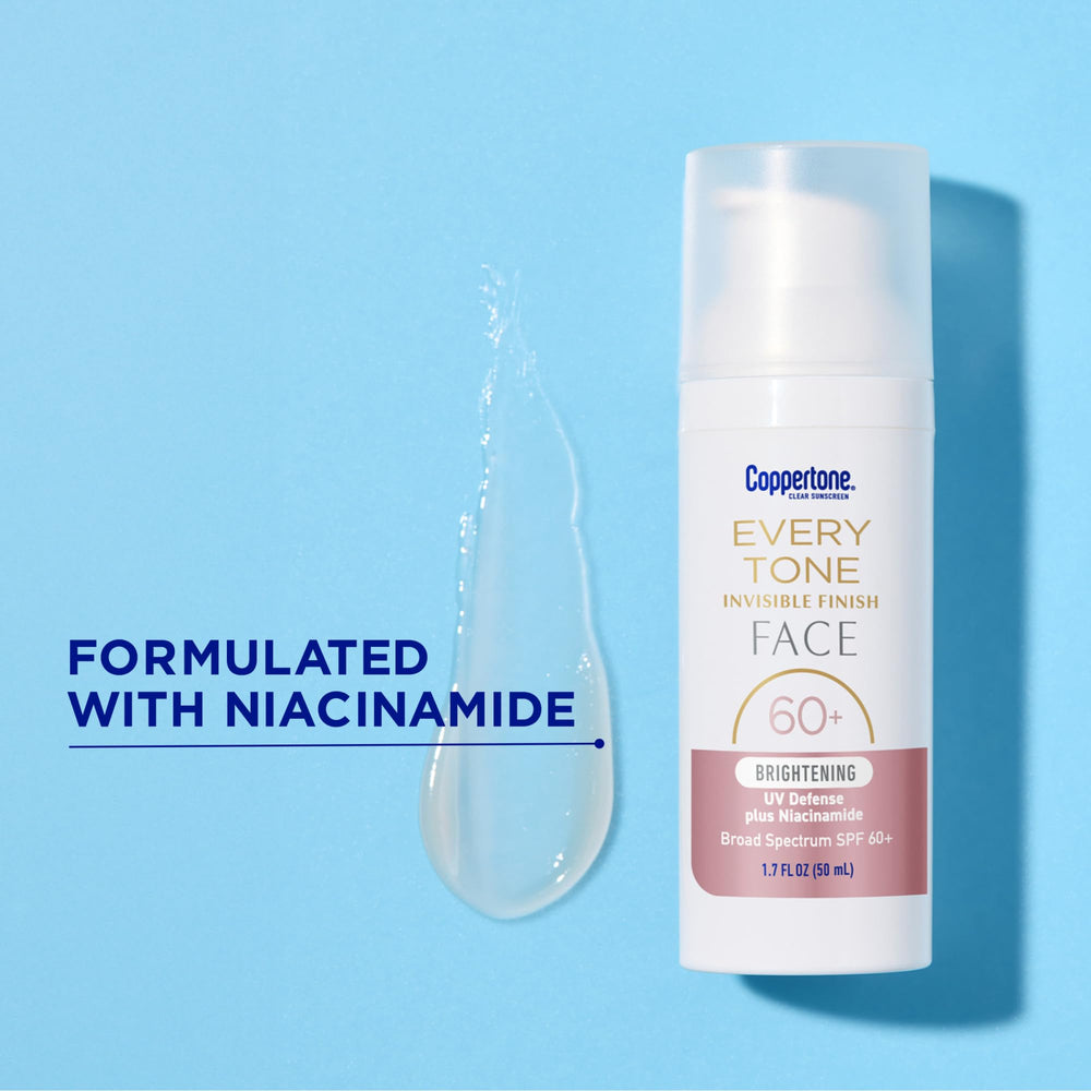 Coppertone free-from oxybenzone and octinoxate for cleaner sun care.