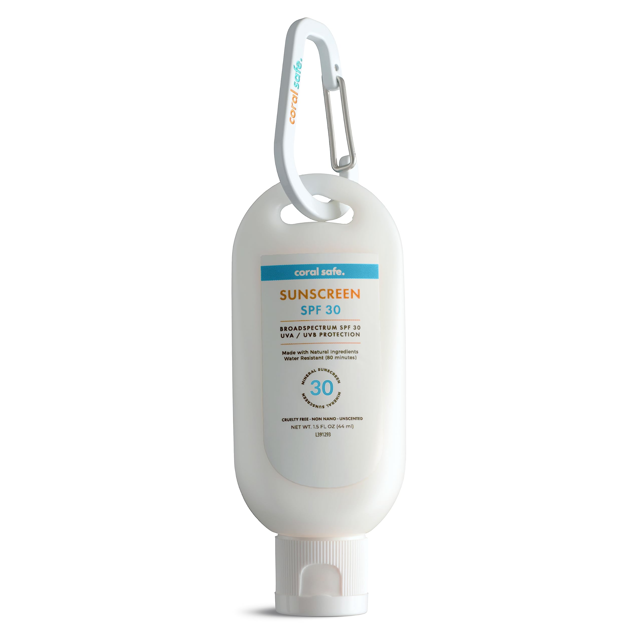 Coral Safe Reef Safe Sunscreen tube ready for daily outdoor application