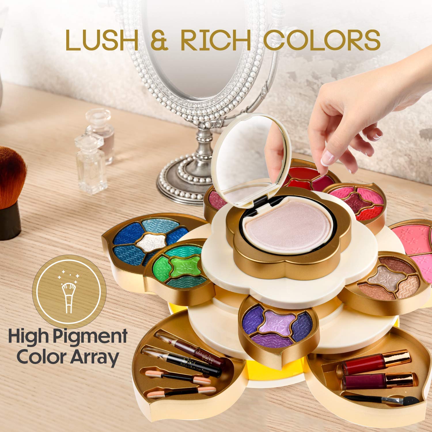 CoralBeau concealer helps even skin tone for a polished finish.