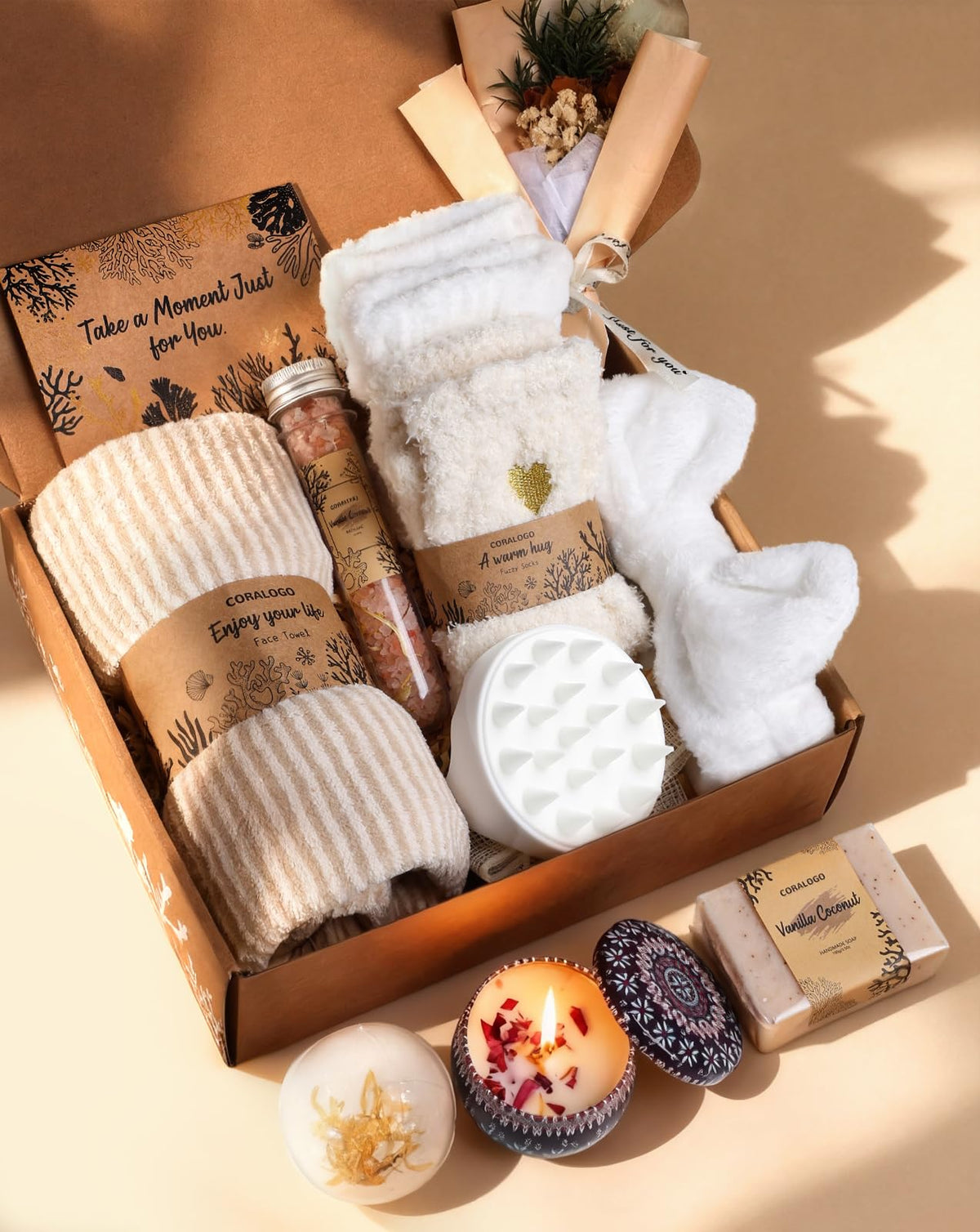 Coralogo bath bombs for a relaxing spa soak at home