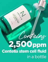 CORÉANA Centel Calming Shot Serum dropper dispensing for blemish-prone skin care.