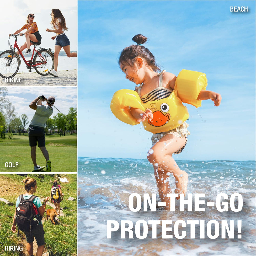 CoreTex Sun X 50 features an oil-free texture that rubs in without a white cast.