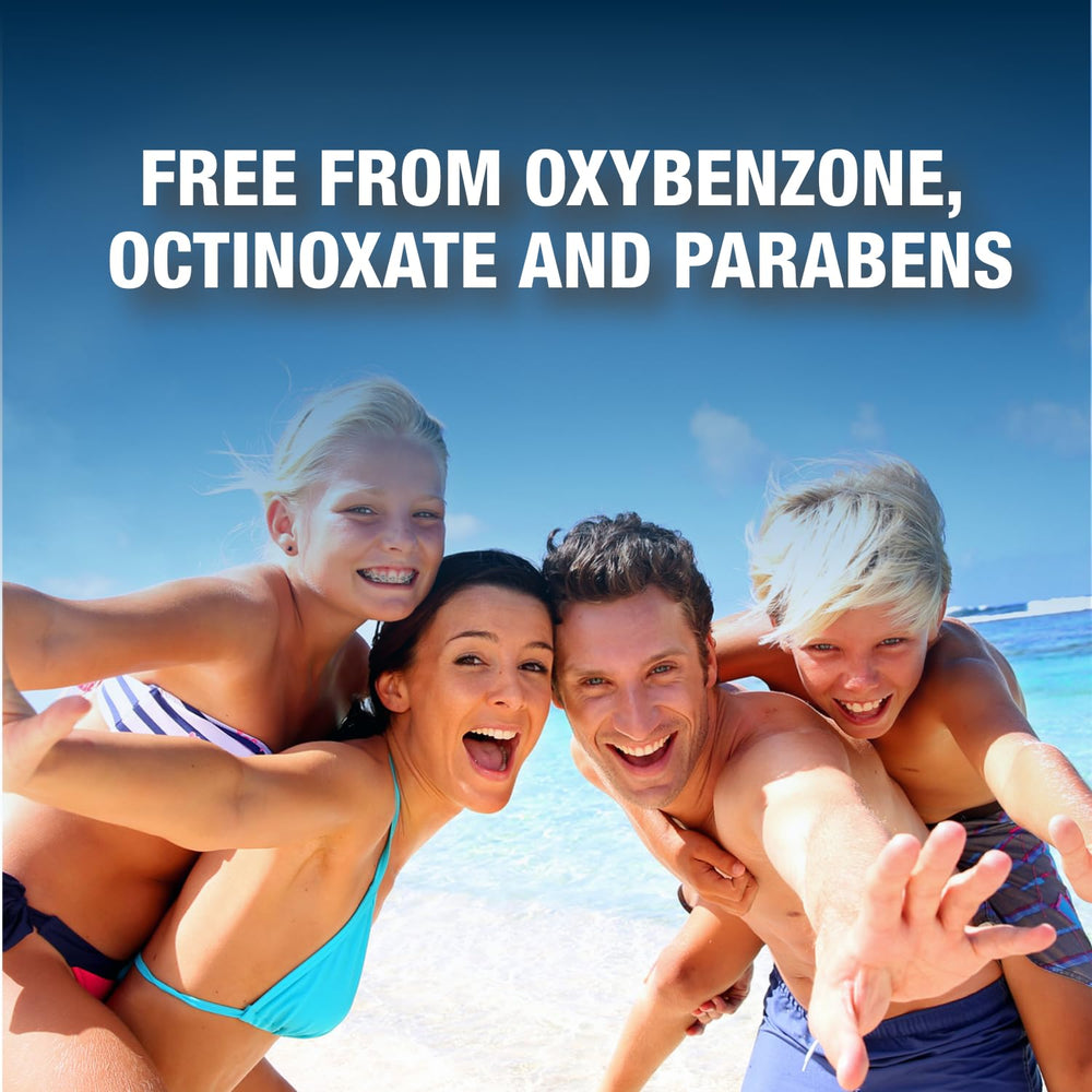 CoreTex Sun X 50 SPF packets displayed to illustrate travel-size convenience