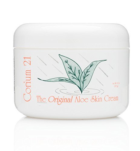 Corium 21 original aloe skin cream fragrance-free jar front view for sensitive skin