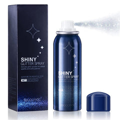 Corleone Body Glitter bottle close-up showcasing premium shimmer for all-over glow.