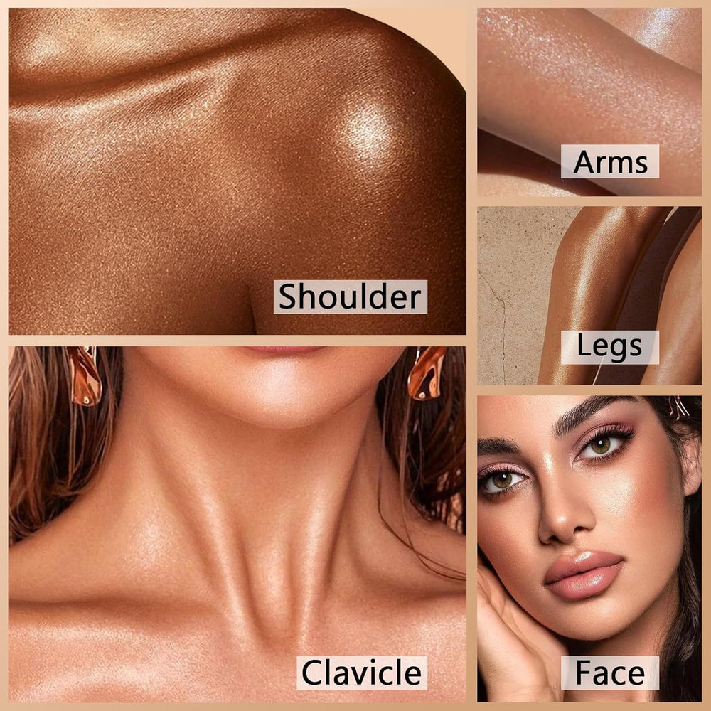 Corlo Collarbone Highlight enhances contours with a delicate, shimmering finish.