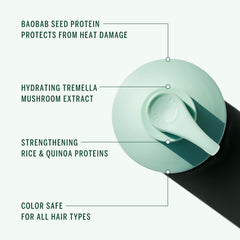 Smooth texture of Corpus Cypress Conditioner demonstrates lightweight conditioning.