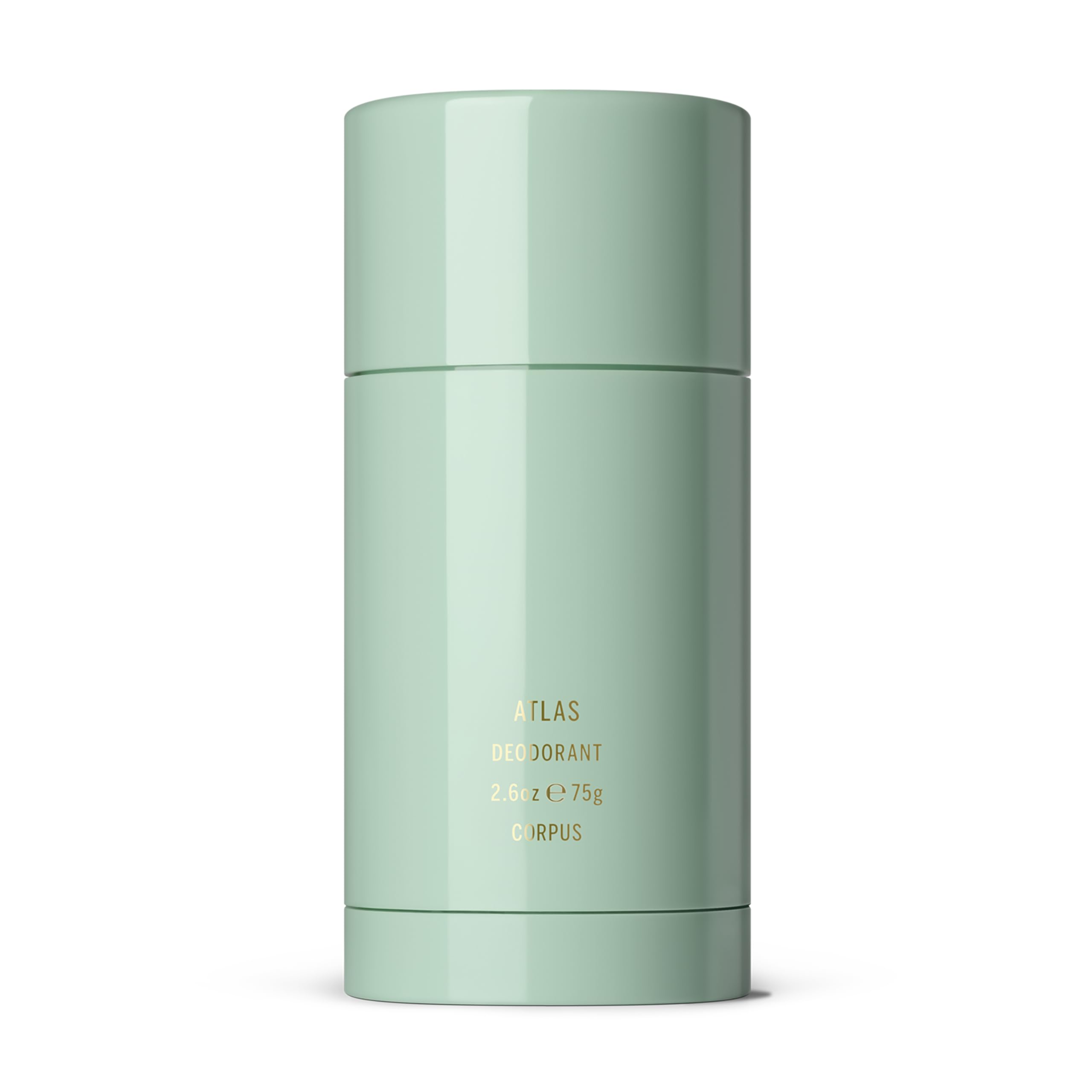 CORPUS deodorant stick in sensitive skin packaging showing gentle design and recyclable packaging