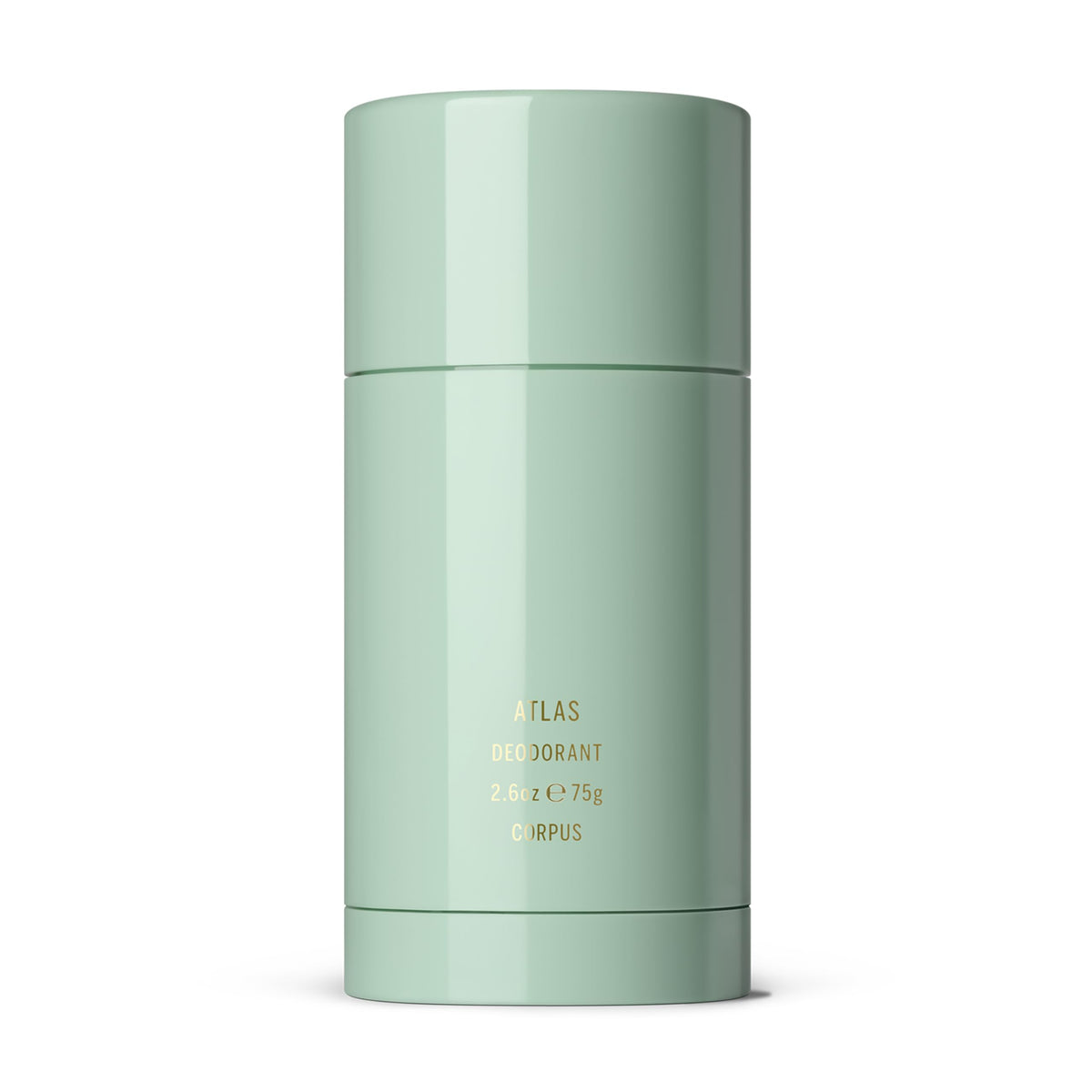 CORPUS deodorant stick in sensitive skin packaging showing gentle design and recyclable packaging