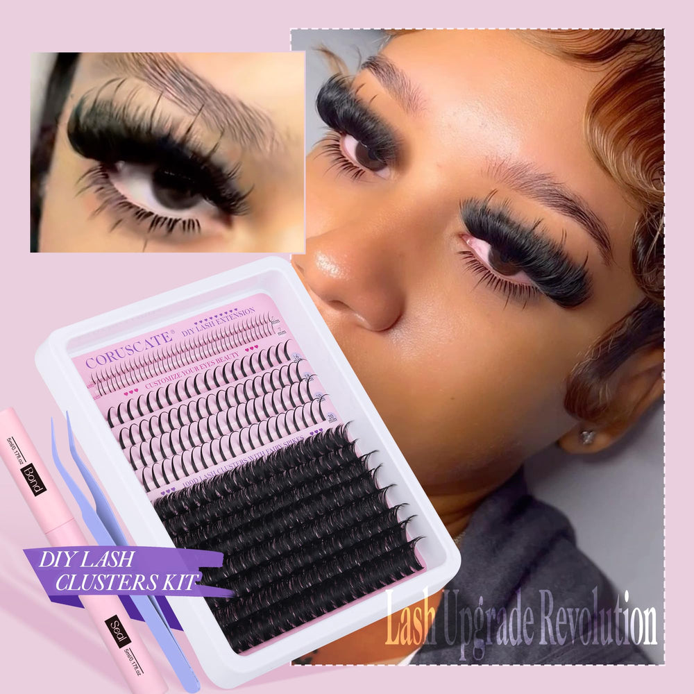 CORUSCATE 100D clusters 12-18mm for voluminous open eye looks