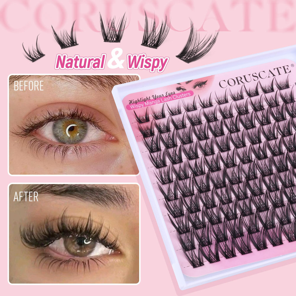 CORUSCATE DIY lash clusters let you craft your own lash stack at home.