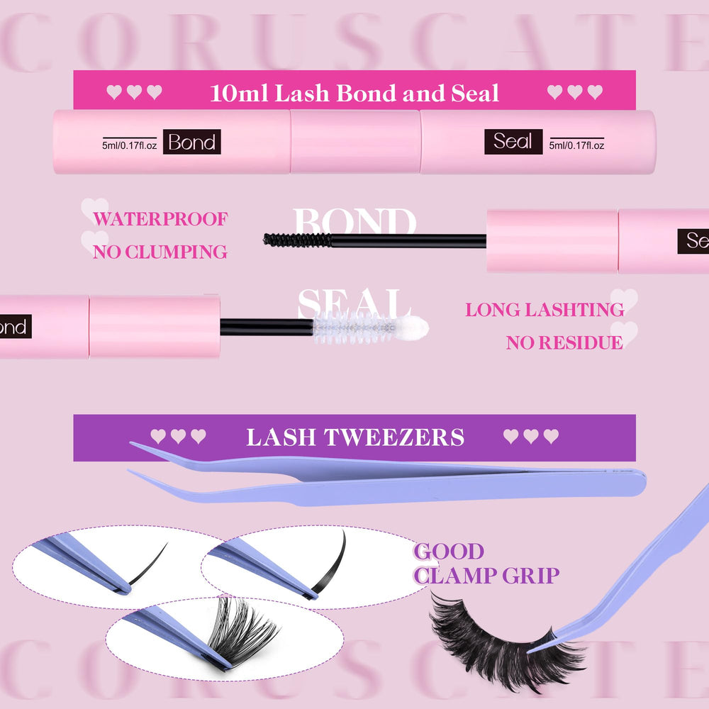 CORUSCATE fairy lashes spikes 16-20mm for bold styles