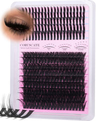 coruscate lash clusters spikes 12-24mm mega style for dramatic eyes and bold photos