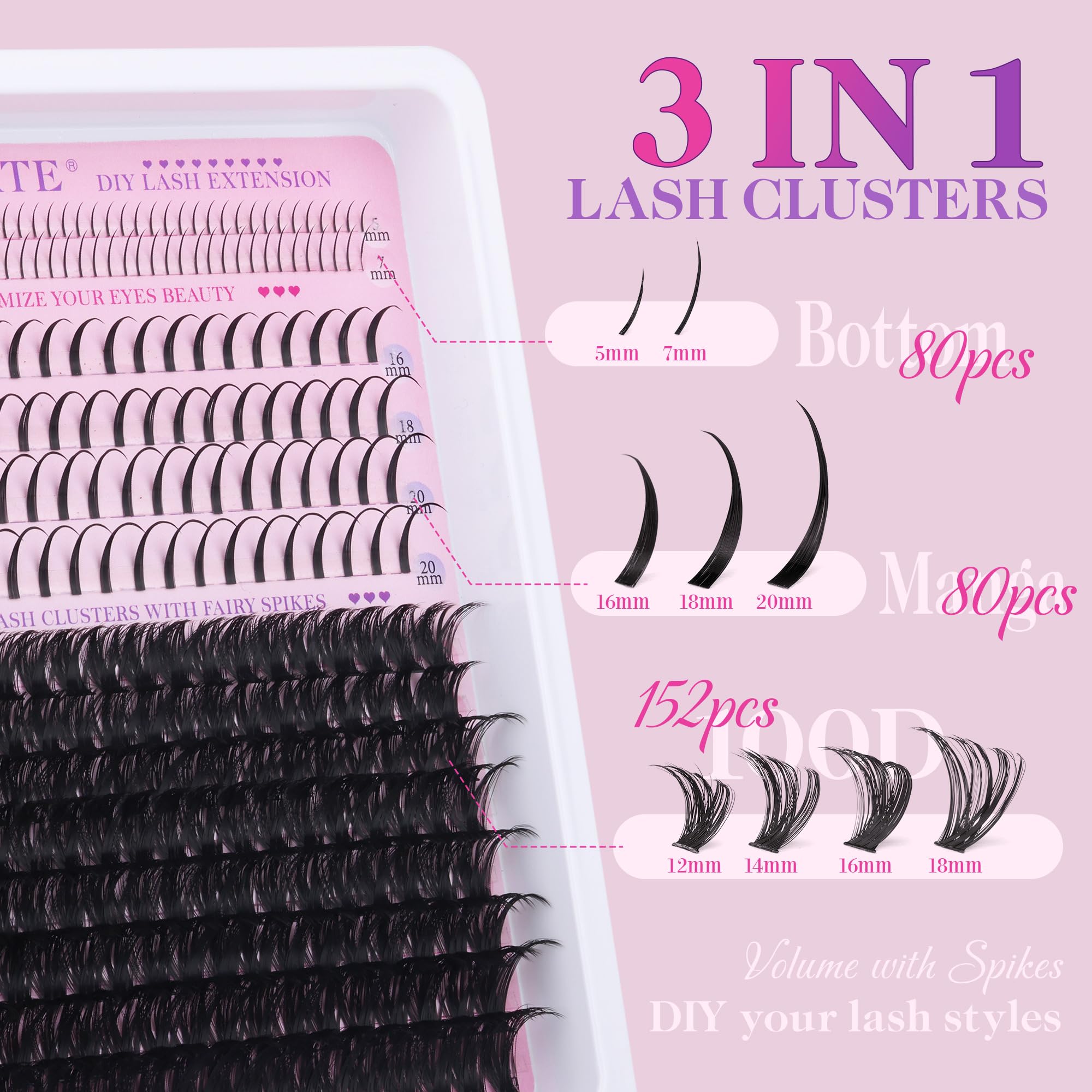 CORUSCATE precision lash tweezers for accurate placement