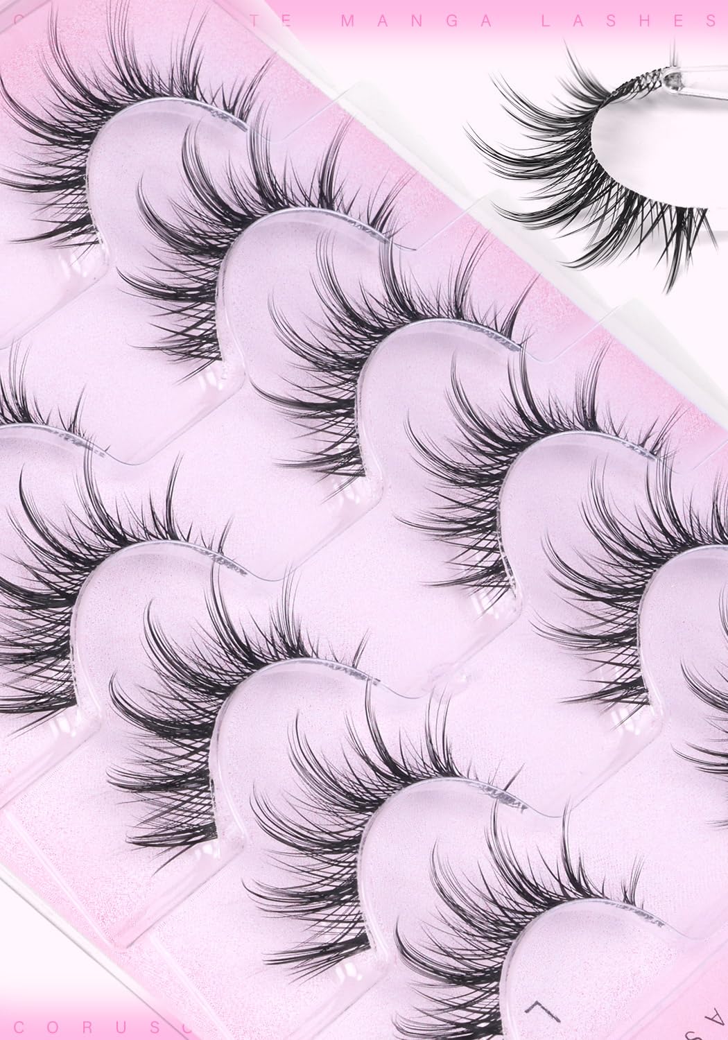 CORUSCATE german fiber lashes feel soft with durable curl