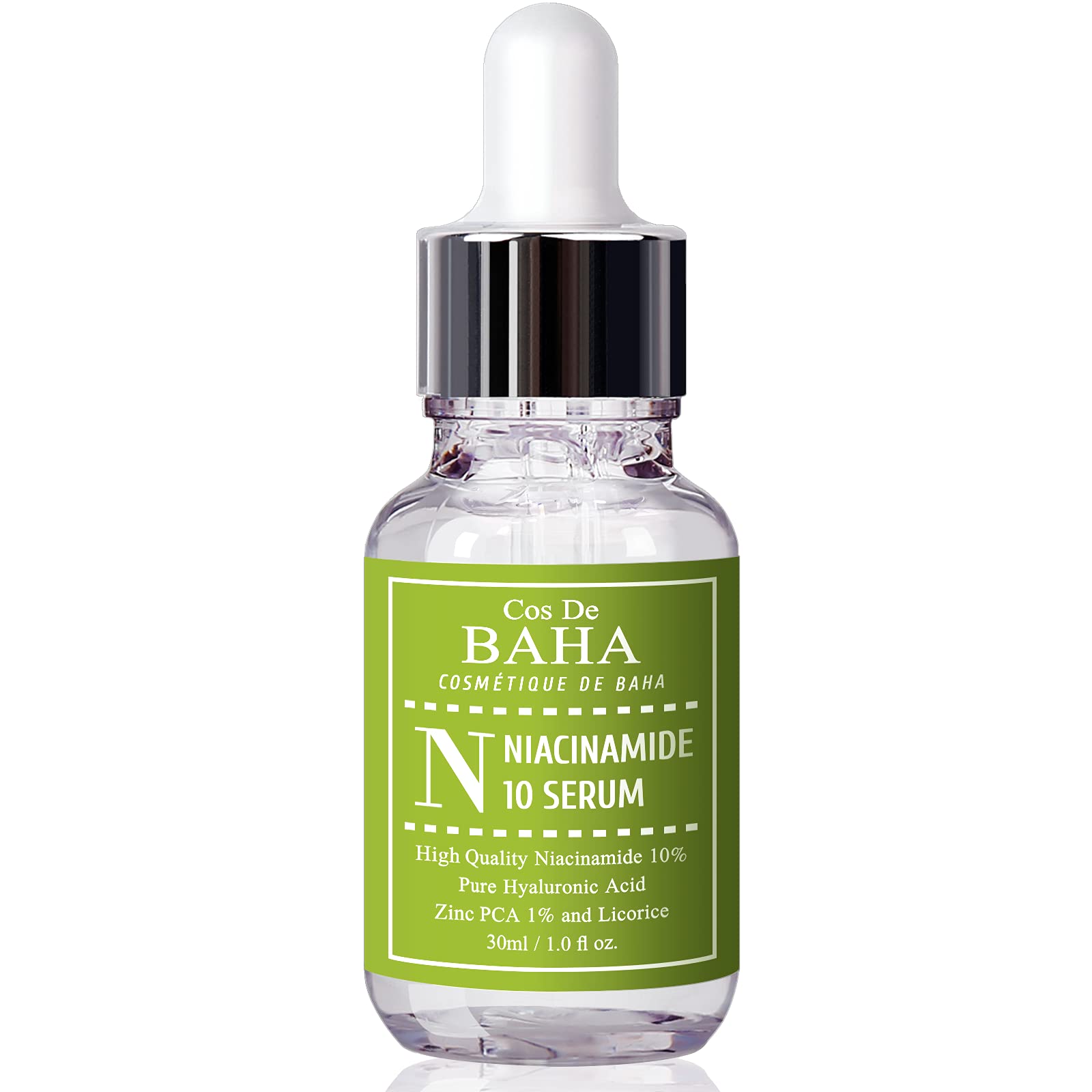 Cos De BAHA Niacinamide Serum pore-refine focus on clearer-looking skin