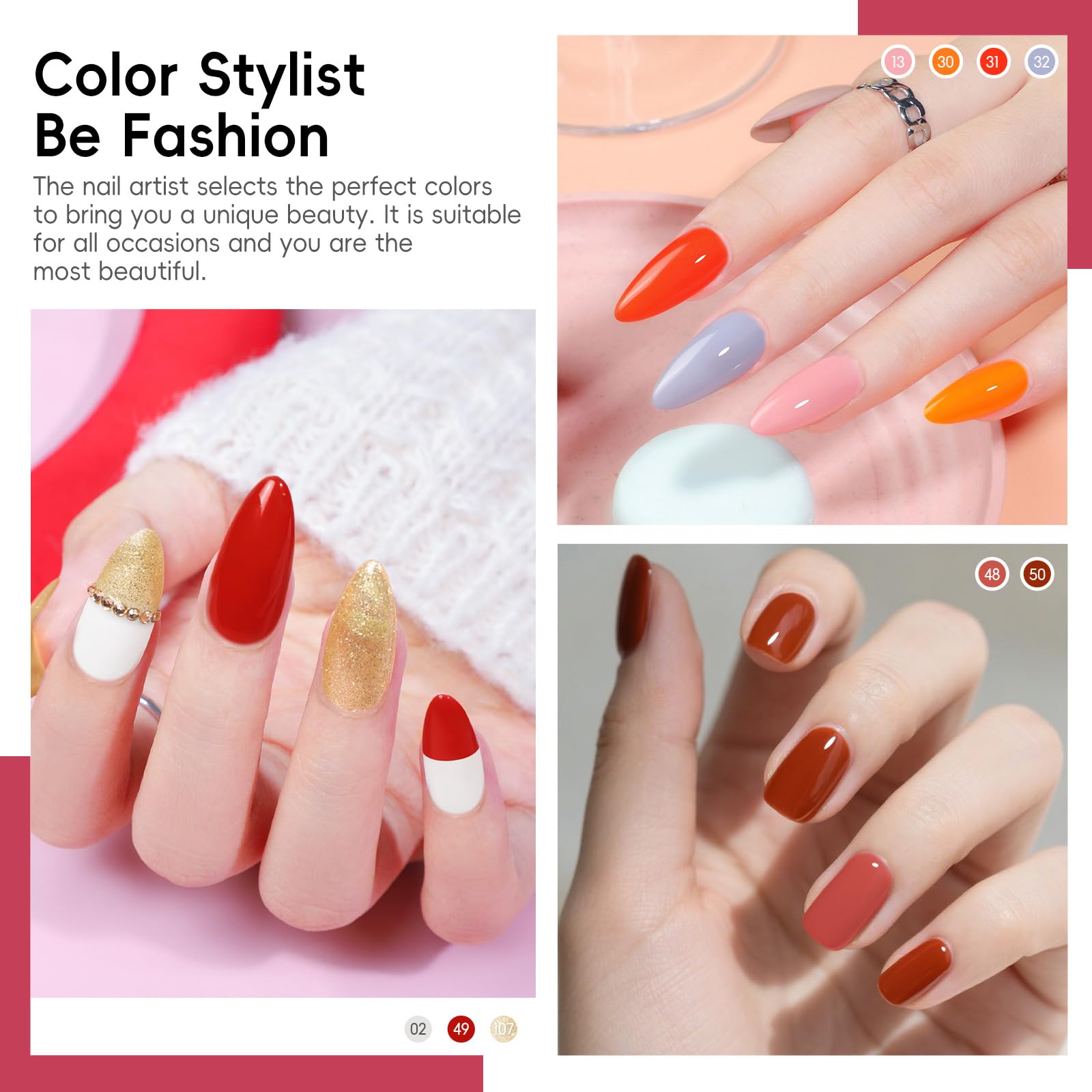 COSCELIA DIY at-home manicure kit sparks creative nail art.