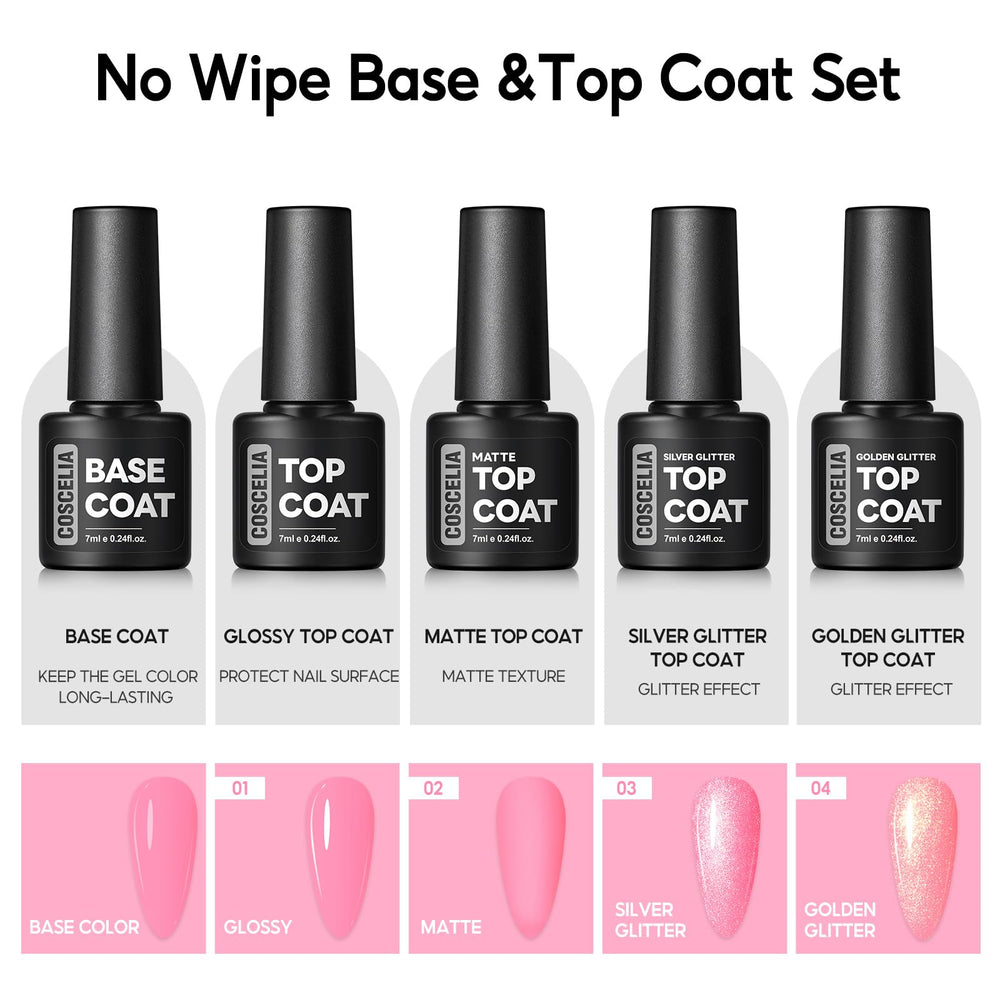 COSCELIA highly pigmented polish applies smoothly for beginners.