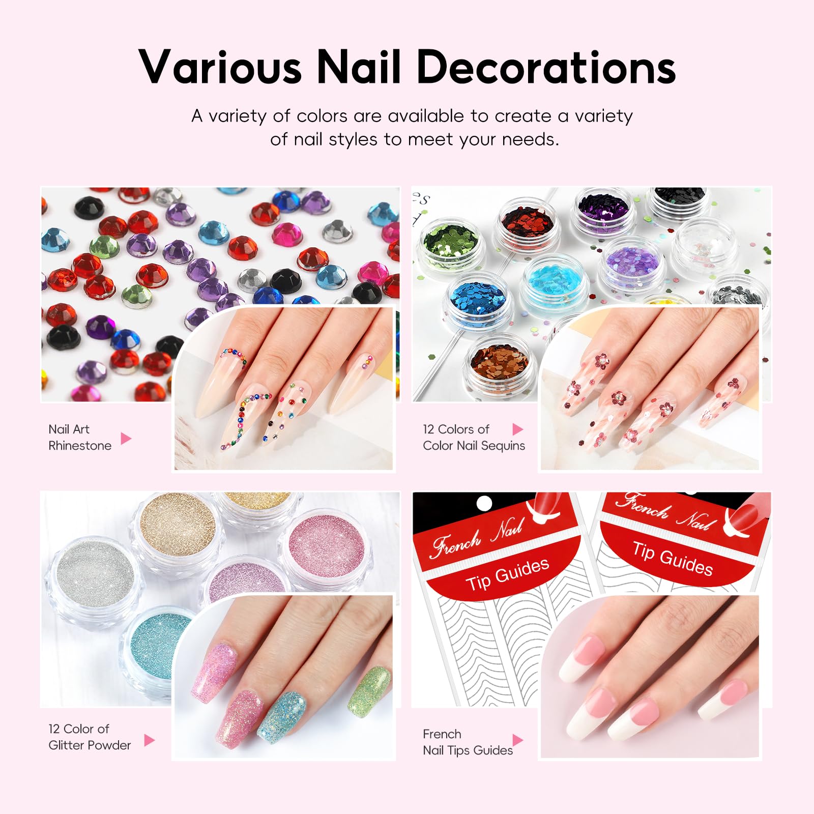 COSCELIA complete home salon design kit for DIY manicures