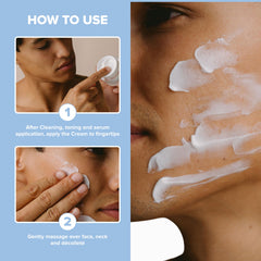 Pump close-up of Cosmedica Skincare night cream for easy dispensing and application.