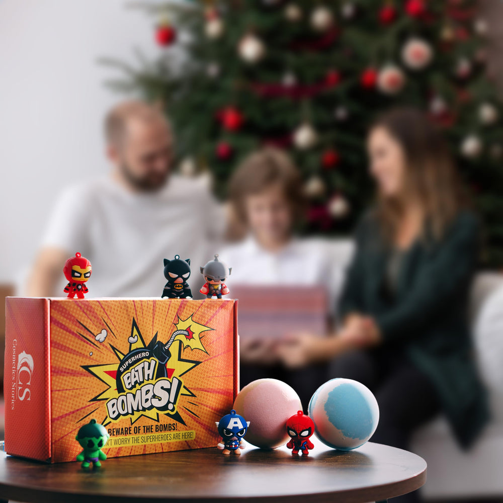 Cosmetics Stories vibrant color bath bomb for kid-friendly playtime.