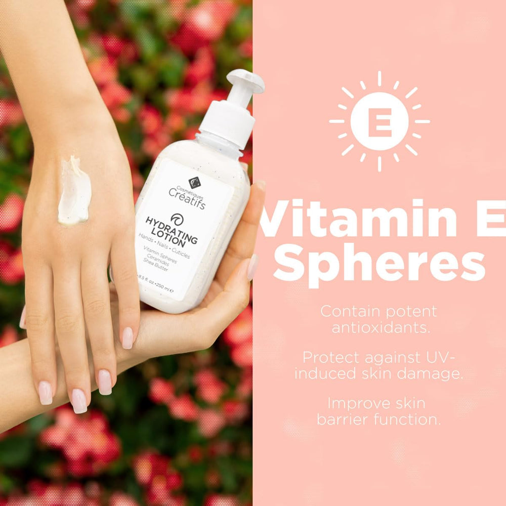 Cosme9tiques Cre9atifs Lotion usage quotidien pratique et non grasse.