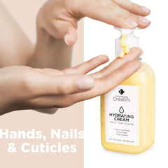 Cosmétiques Créatifs with shea butter and ceramides supports moisture and barrier.