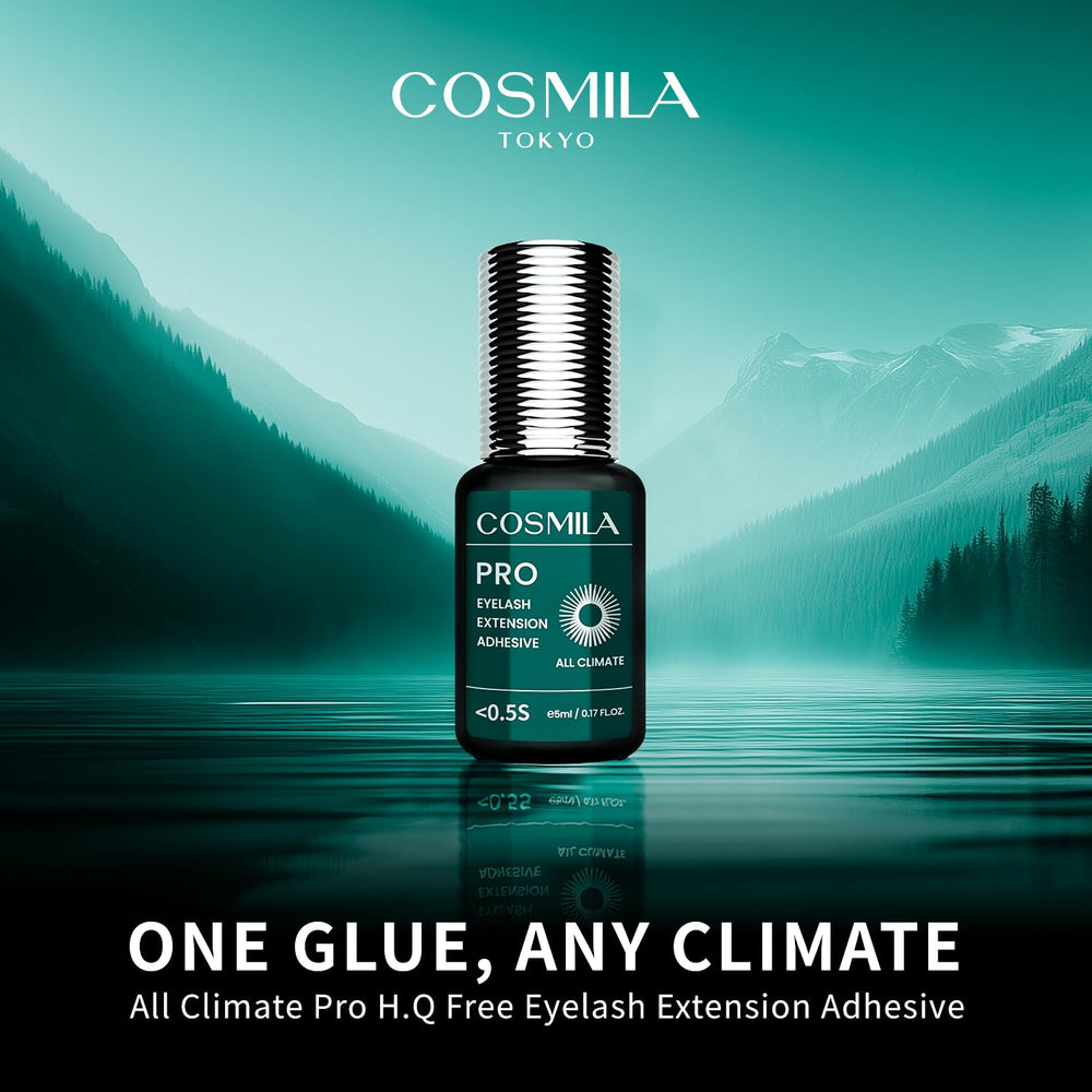 COSMILA Pro eyelash extension glue professional-use only ensures salon-grade results.