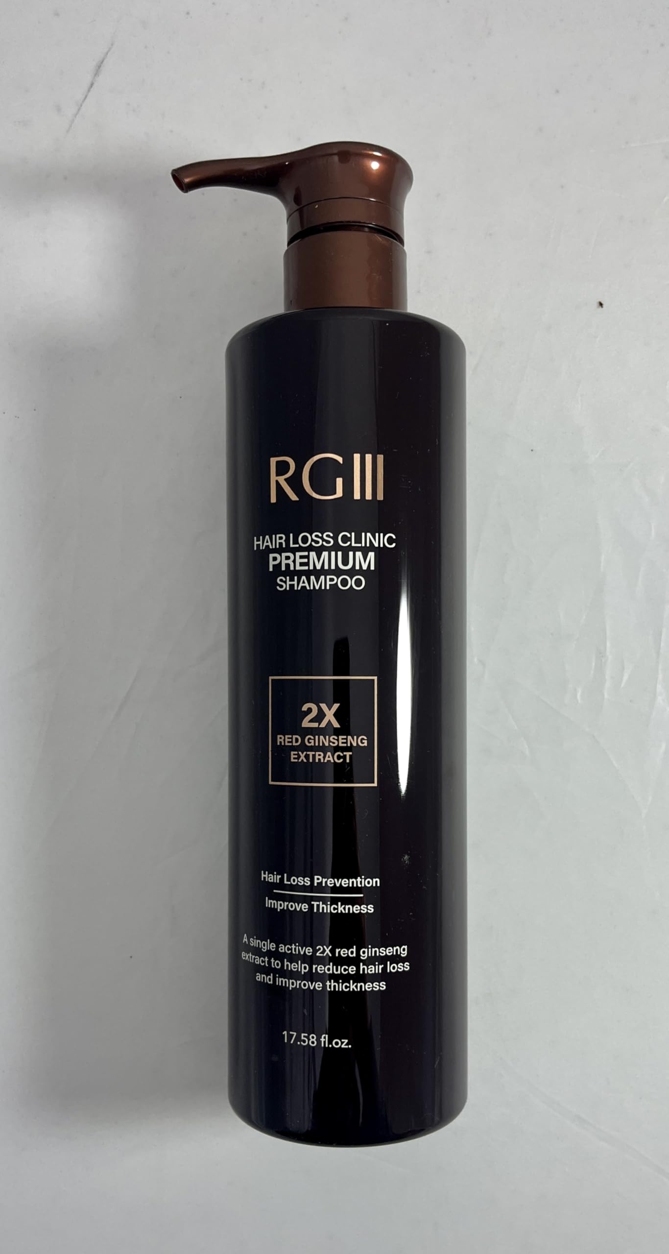 COSMOCOS RG3 hair strands close-up, showing potential thickness.
