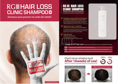 COSMOCOS RGIII Shampoo lather with rich foam for cleansing and volume.