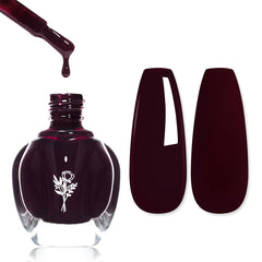 COSMOO Cherry Red Quick Dry bottle shows bold color and quick-dry performance.