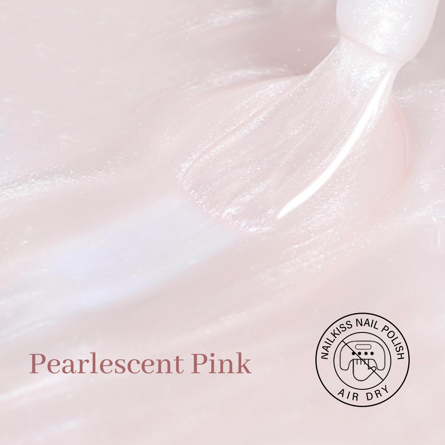 COSMOO Pearl Pink 10ml bottle packaging conveys compact size.