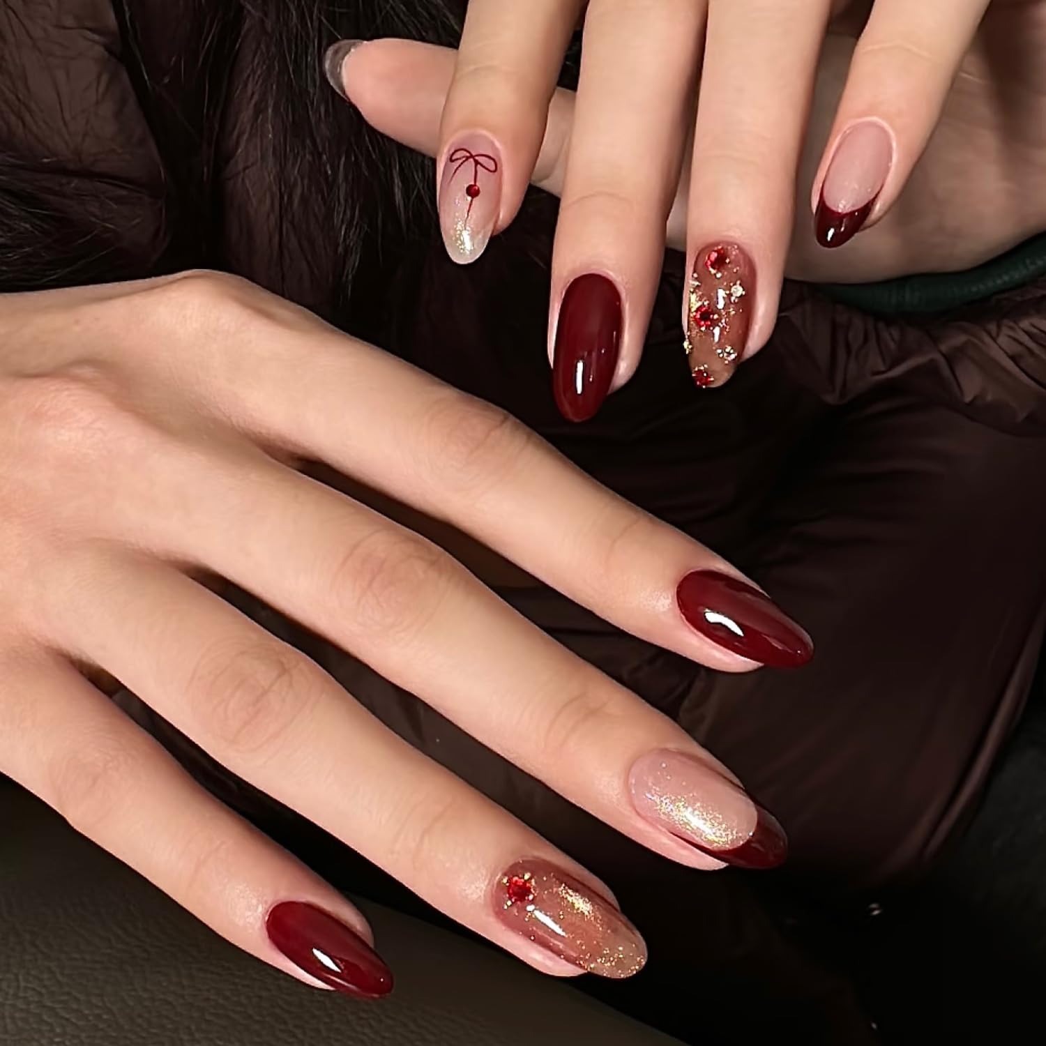 COSMOO Top Coat wear extension showing longer-lasting color.