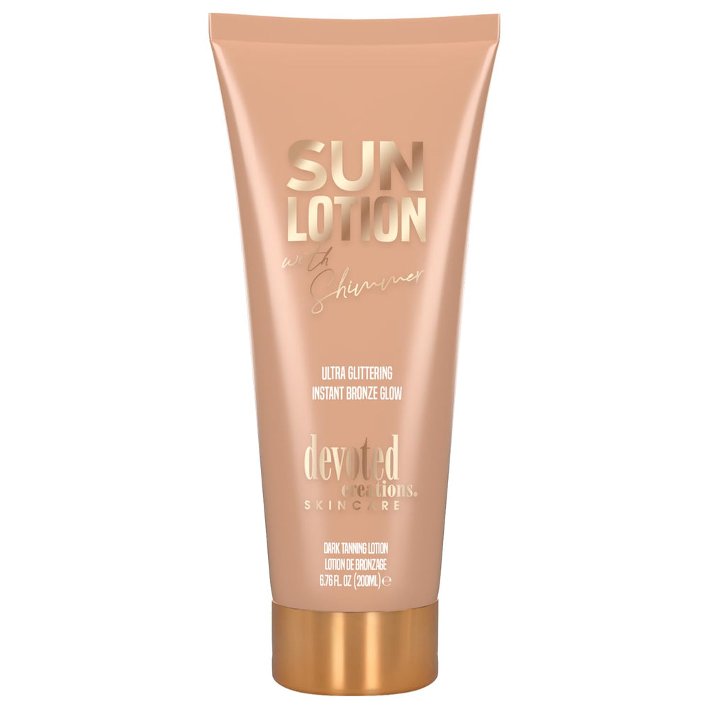 CosmoSun Sun Lotion bottle with instant bronze glow.