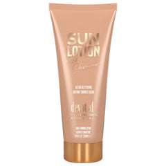CosmoSun Sun Lotion bottle with instant bronze glow.